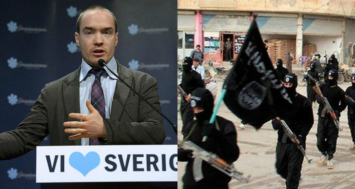 Kent Ekeroth, Islamiska staten, Debatt, Sverigedemokraterna