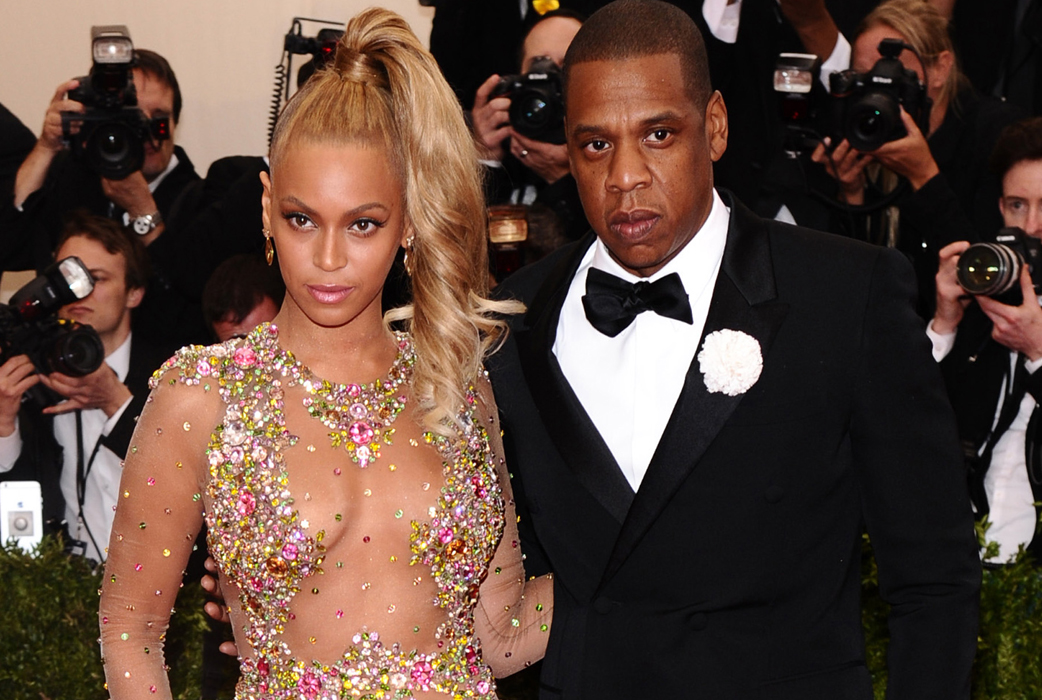 Beyoncé och Jay-Z var självklart på plats. 