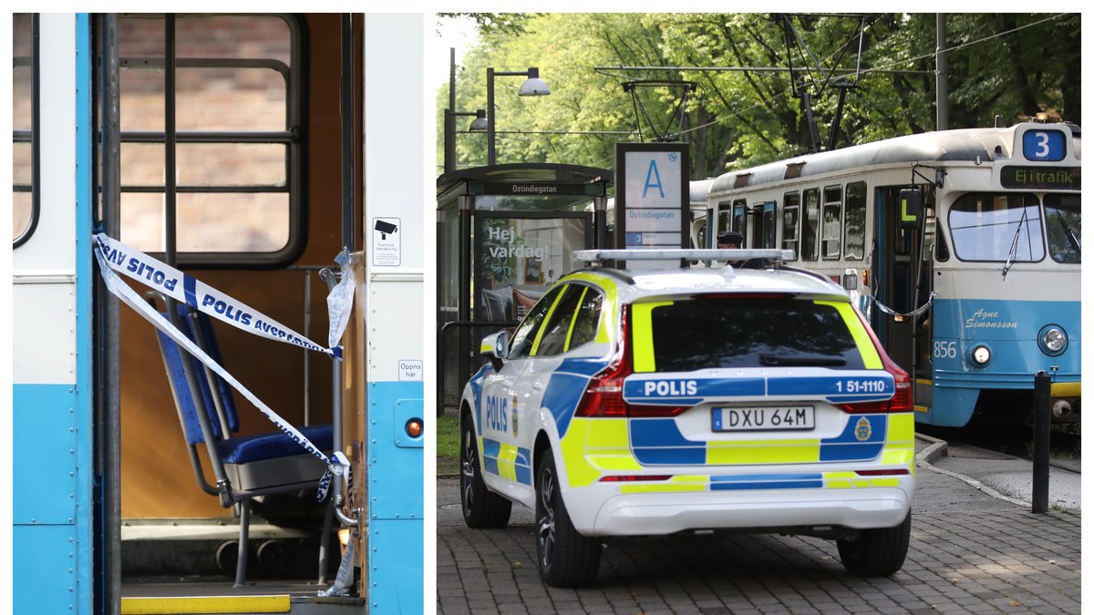 Mannen åtalas efter att ha skjutit en kvinna på en spårvagn i Göteborg.