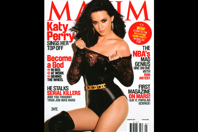 Sexsymbolen Katy Perry. 