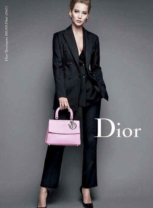Jennifer Lawrence för Dior.