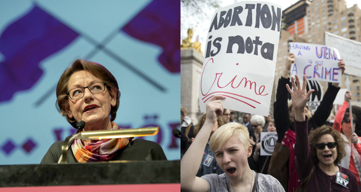 Feministiskt initiativ, Debatt, Abort, Gudrun Schyman