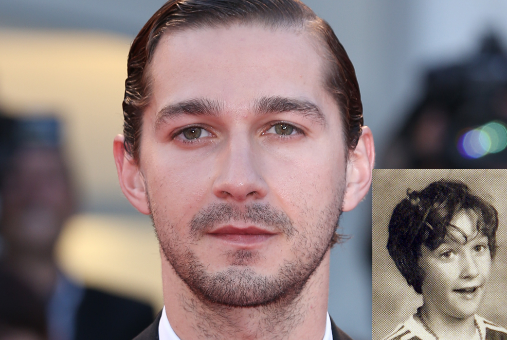 Skådespelaren Shia LaBeouf var skojglad redan som liten grabb. Skådespelaren Shia LaBeouf var skojglad redan som liten grabb.