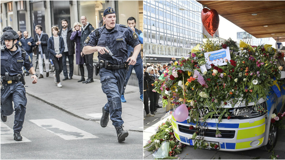 Svenskarnas förtroende för polisen har ökat sedan den misstänkta terrorattacken i Stockholm i fredags.