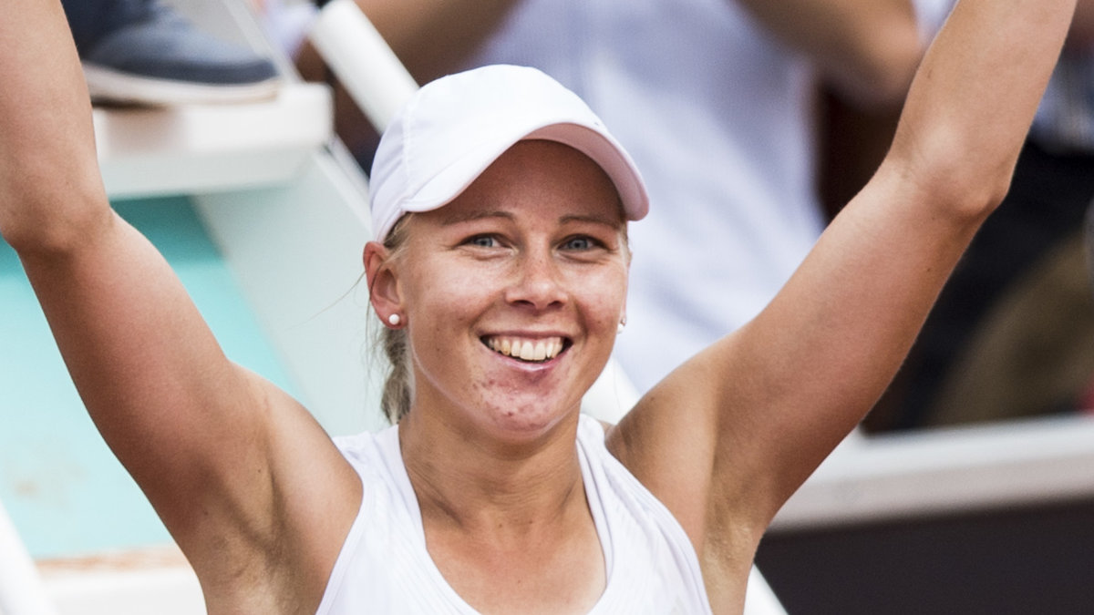 Hon vann Swedish Open-finalen i Båstad.