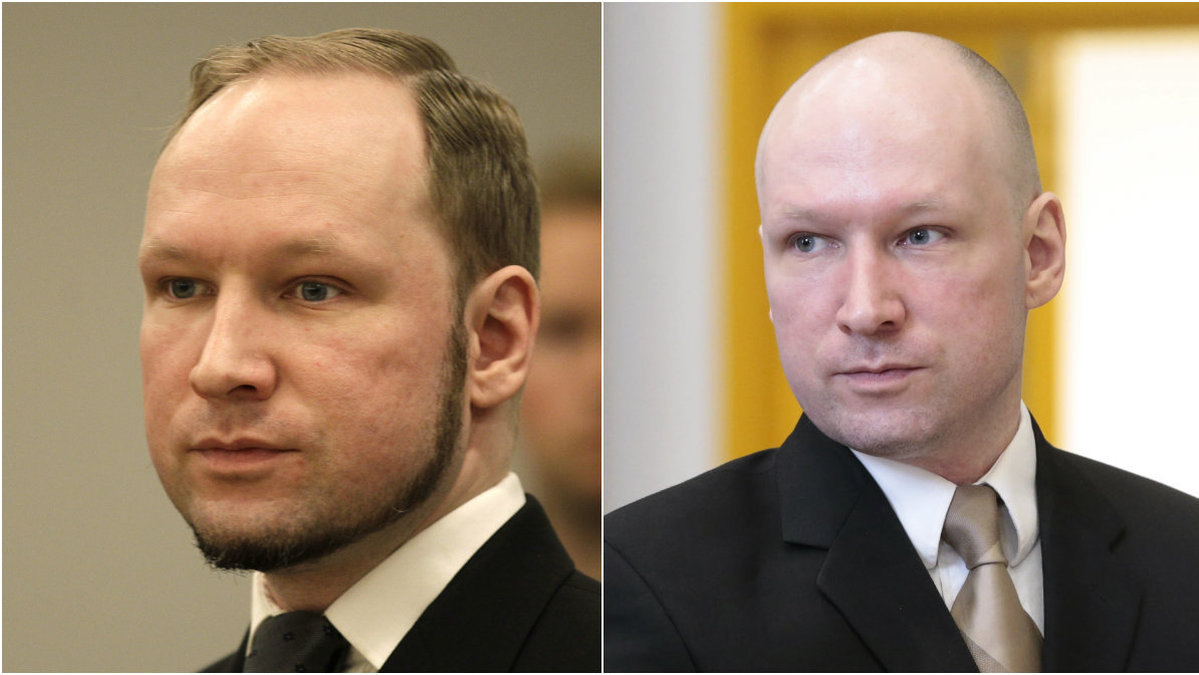 Anders Behring Breivik har blivit skallig!