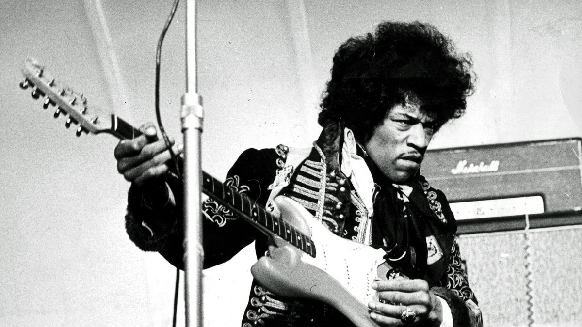 Jimi Hendrix på Gröna Lund 1967.
