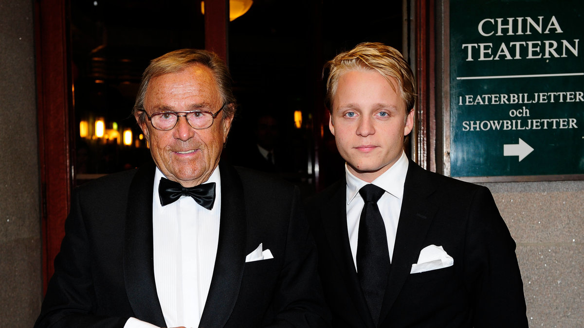 Arne Weise med sonen Andreas. 