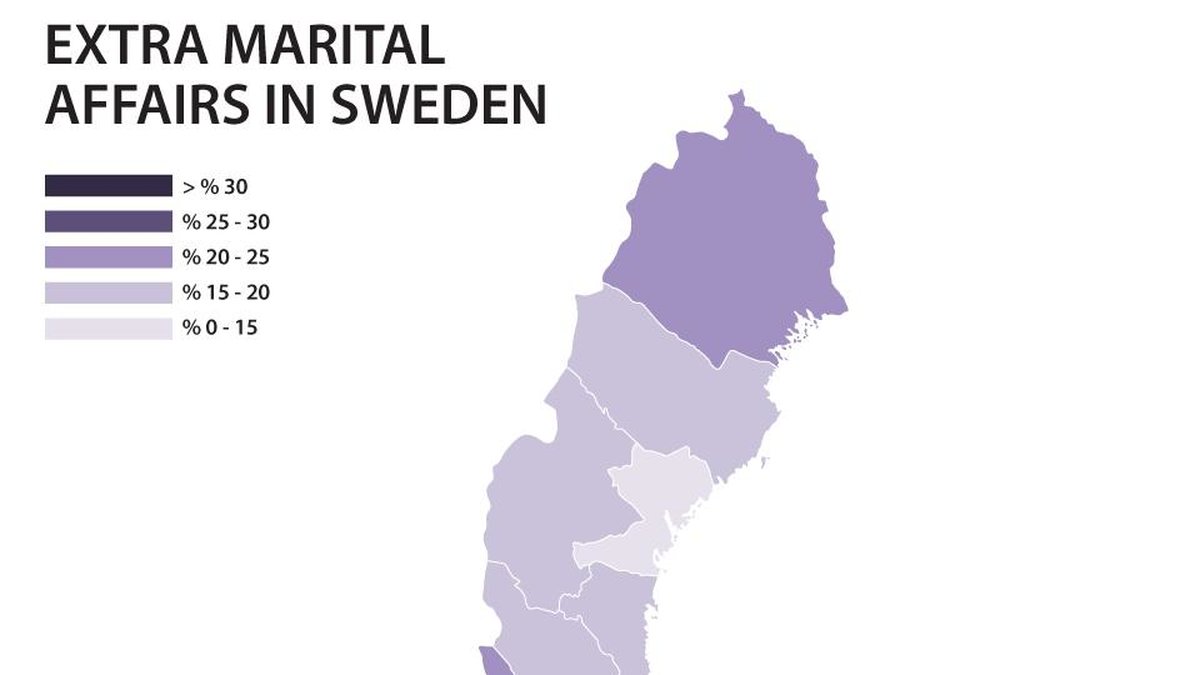 Och även delar av Sverige stod ut mer än andra. 
