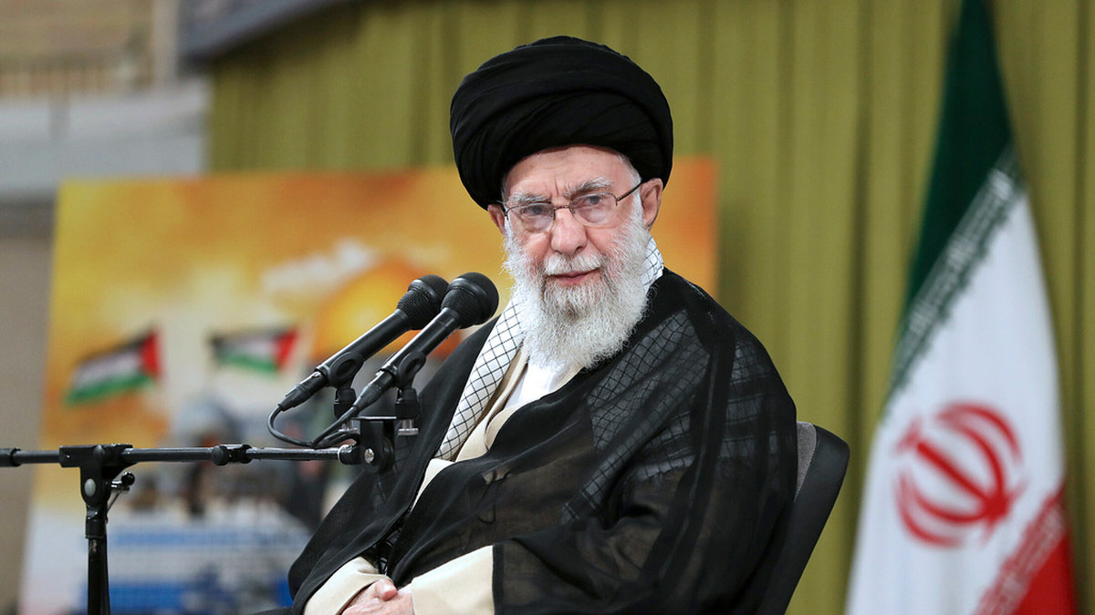 Irans högste ledare Ali Khamenei oroar världens finansmarknader. Arkivbild.