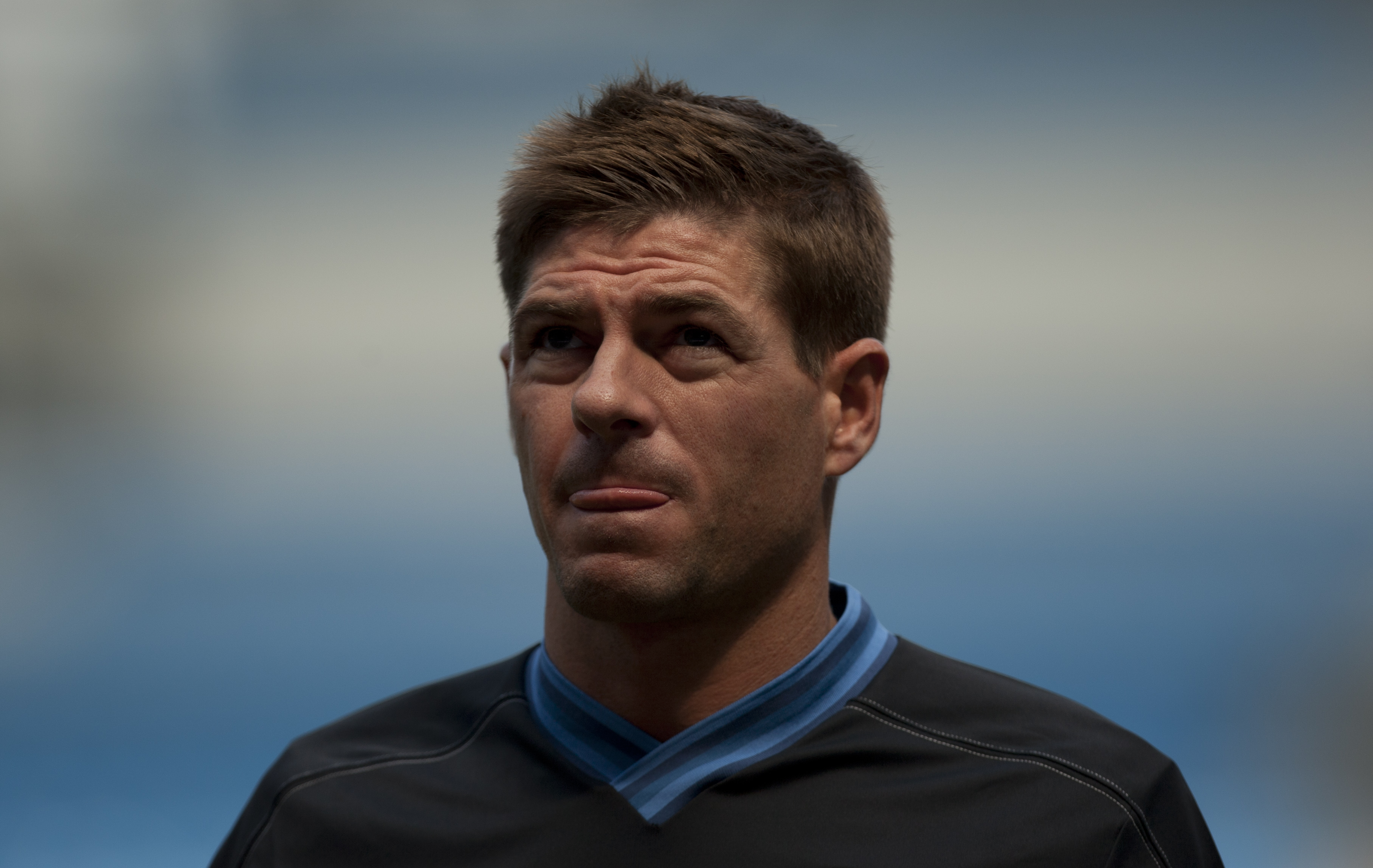 Steven Gerrard har tidigare sagt sig vara frustrerad över Englands alla skador – nu är han skadad själv.