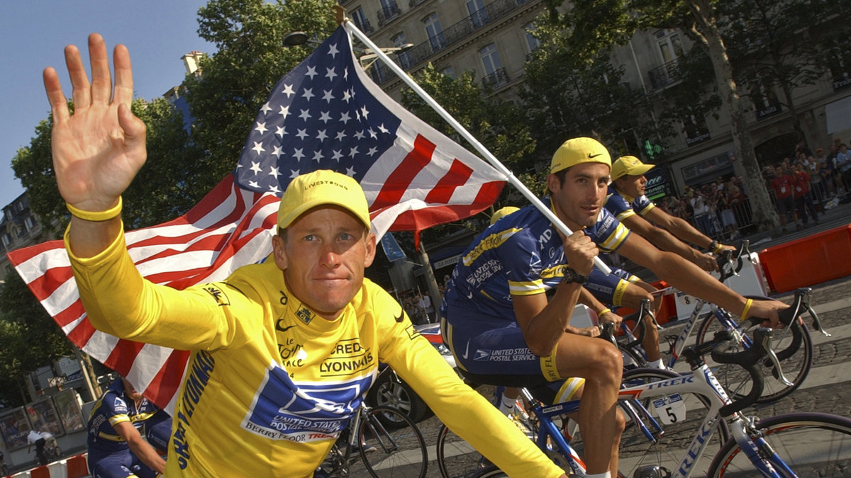 Armstrong deltog ofta i arrangemang emot doping – något som slagit tillbaka på honom i efterhand. 