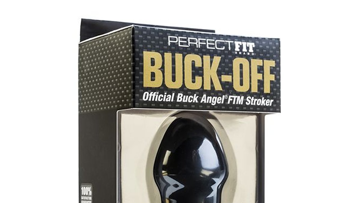 Nu har han utvecklat produkten Buck-Off, som riktar sig till transmän. Sexhjälpmedlet träs över klitoris där den används på samma sätt som vid masturbering av en penis.