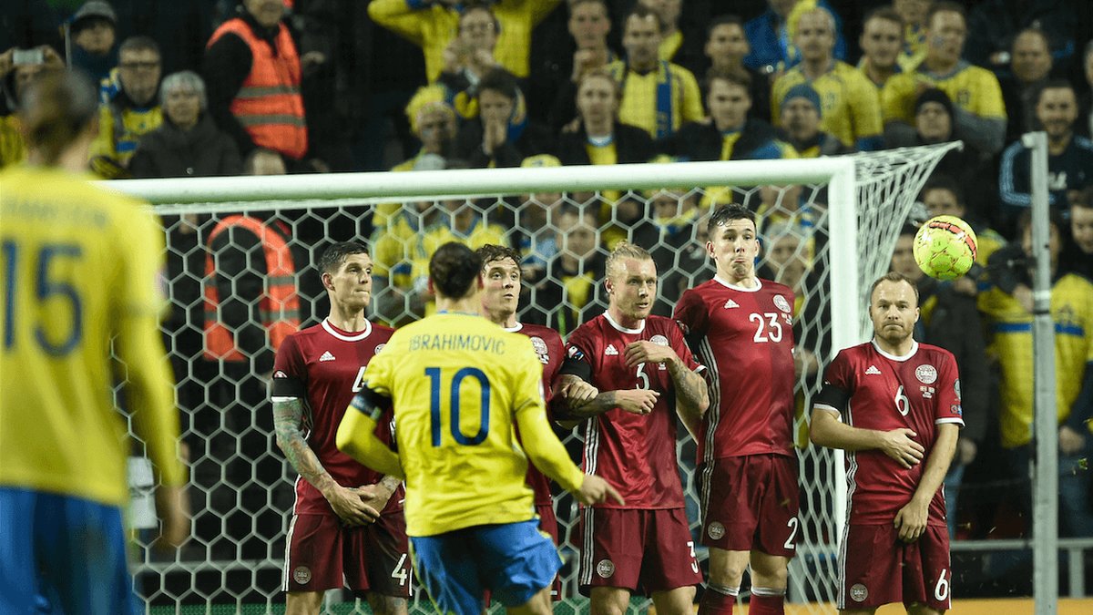 Trots Zlatans frispark mot Danmark tappar vi nu på ranken.