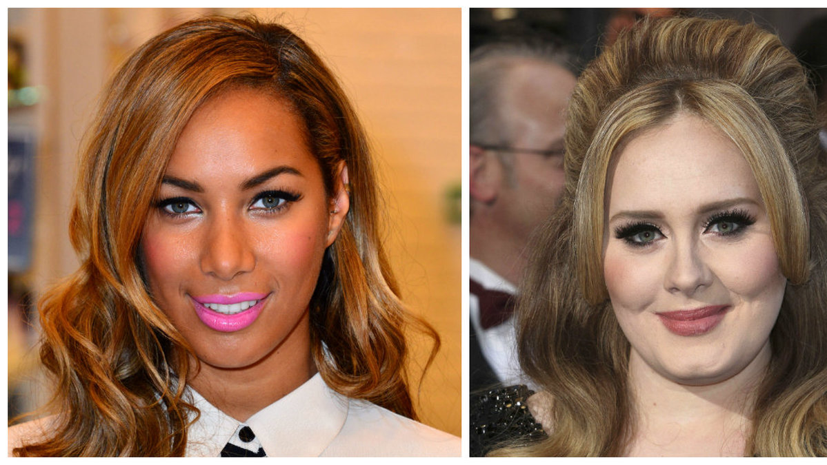 Leona Lewis och Adele var klasskamrater under deras tid på BRIT School i London. 