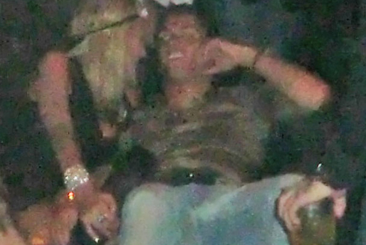 Ronaldo och Paris Hilton hookade i somras.