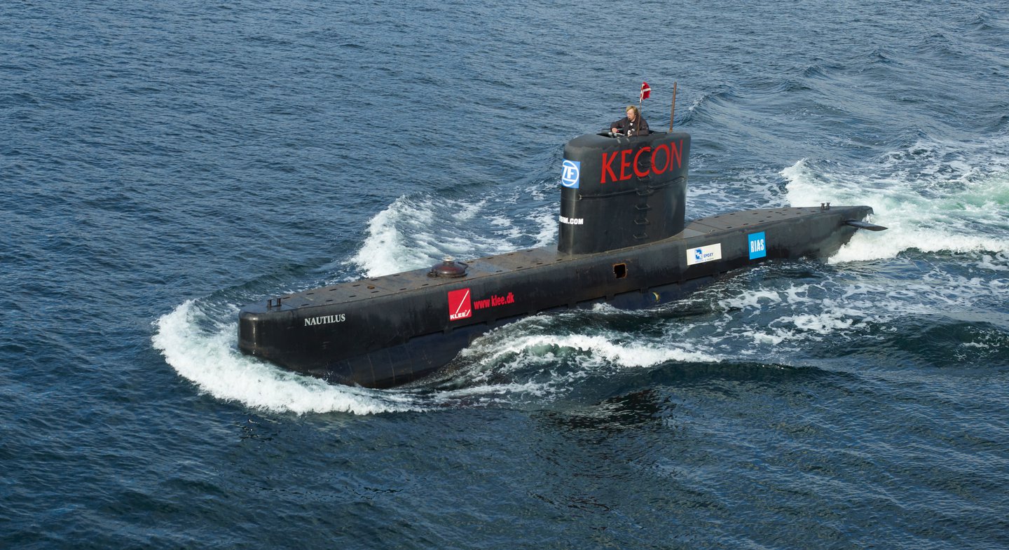 Ubåten Nautilus är den största privatbyggda ubåten någonsin, och konstruerades 2008 av danske Peter Madsen.