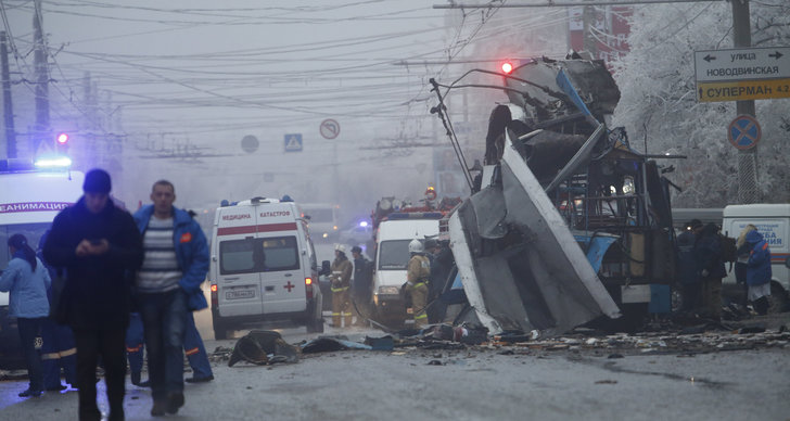 Självmordsbombare, Ryssland, Volgograd, Dagestan, Tågtrafiken