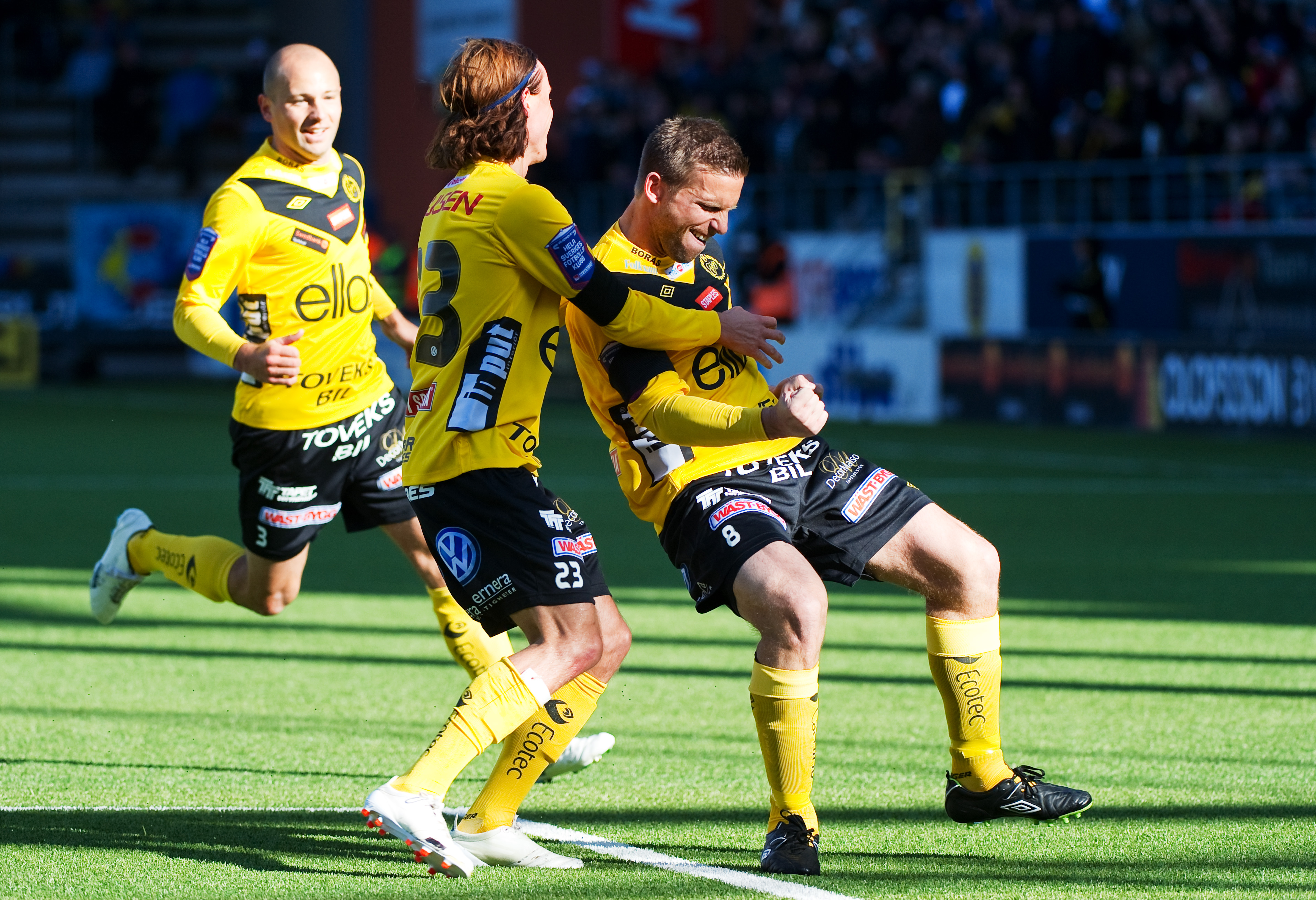 Det var jubel på Borås Arena, trots att Djurgården var det bättre laget under stora delar av matchen. Det var jubel på Borås Arena, trots att Djurgården var det bättre laget under stora delar av matchen.