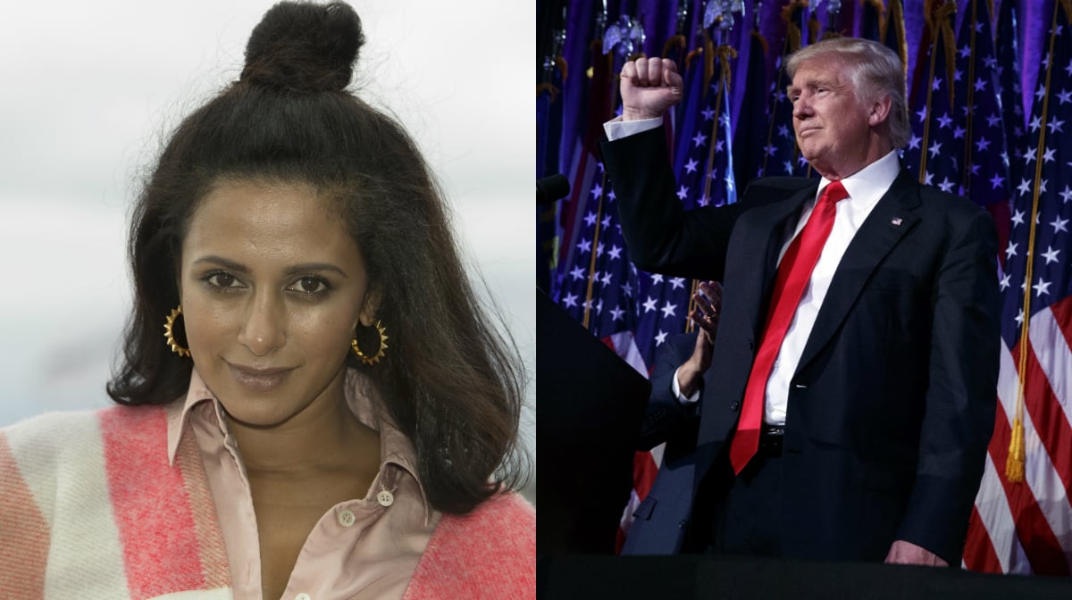 Anitha Schulman, Donald Trump, Debatt