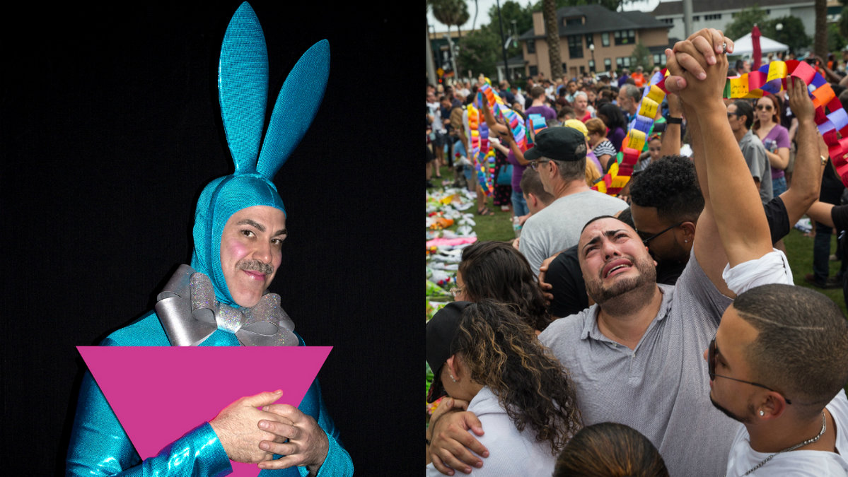 Scott Grabell, Scotty the Blue Bunny, skriver om attacken i Orlando.