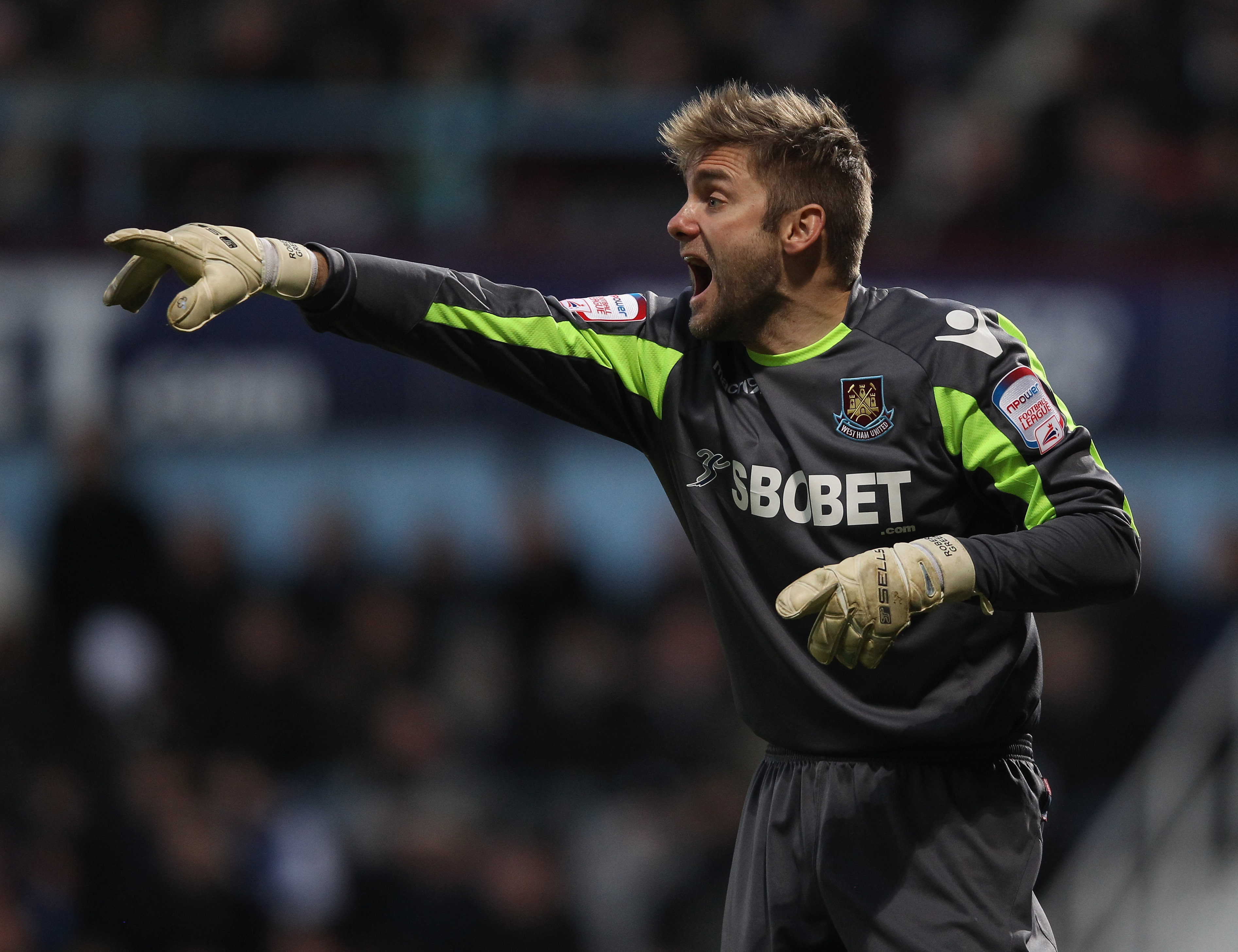 Robert Green (West Ham United) får vara backup... Robert Green (West Ham United) får vara backup...
