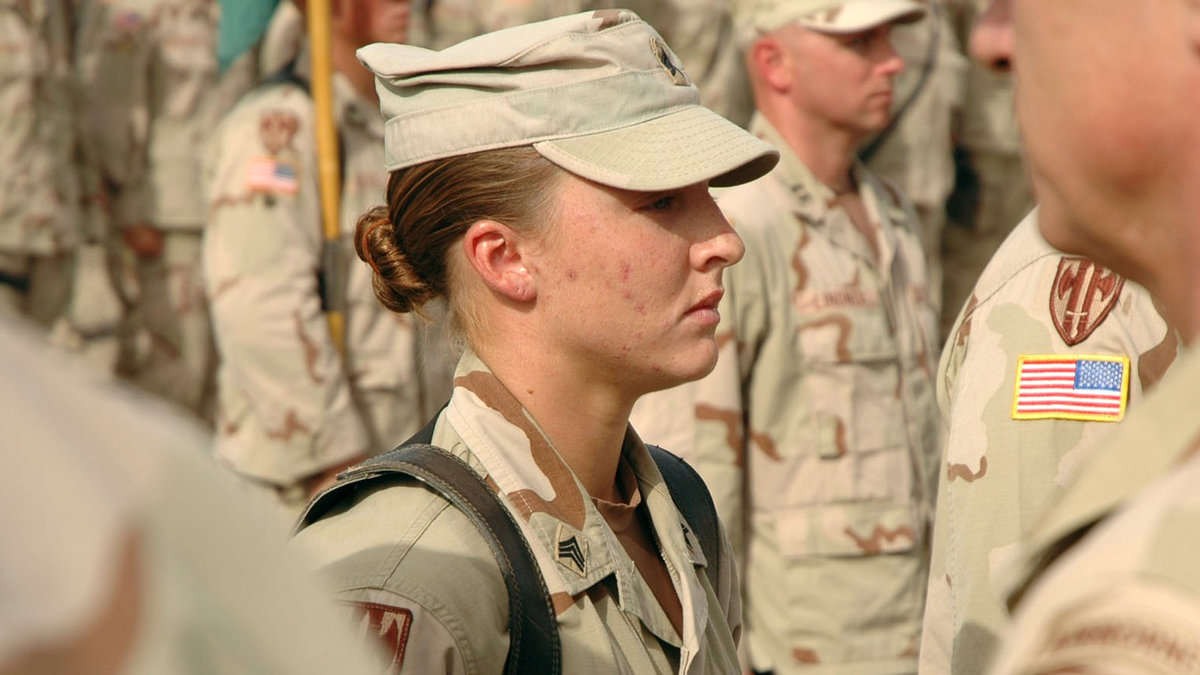 Kvinnliga soldater välkomnas inte i specialförbanden. Bilden: Sergeant Leigh Ann Hester.