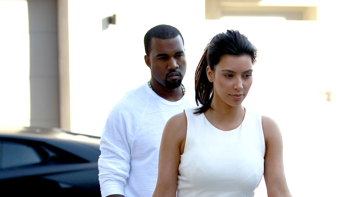 Kanye är gift med Kim Kardashian.