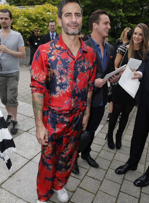 Marc Jacobs kom direkt i pyjamas. Marc Jacobs kom direkt i pyjamas.