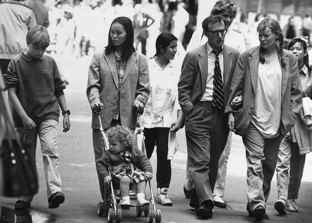 Woody Allen och Mia Farrow Woody Allen och Mia Farrow