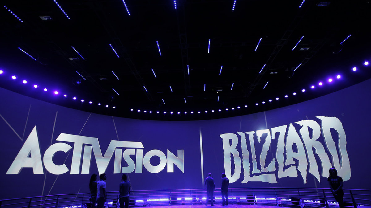 FTC vill stoppa Microsoft från att köpa speljätten Activision Blizzard. Arkivbild.