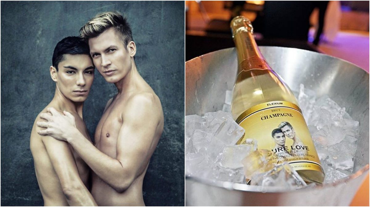 Pure Love är världens första gay-champagne. 