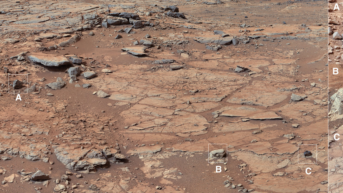 Mars yta.