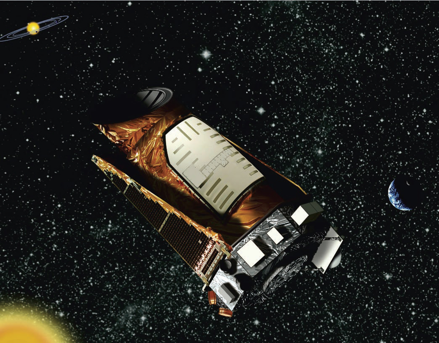 Rymdteleskopet Kepler har på två år hittat 61 nya planeter
