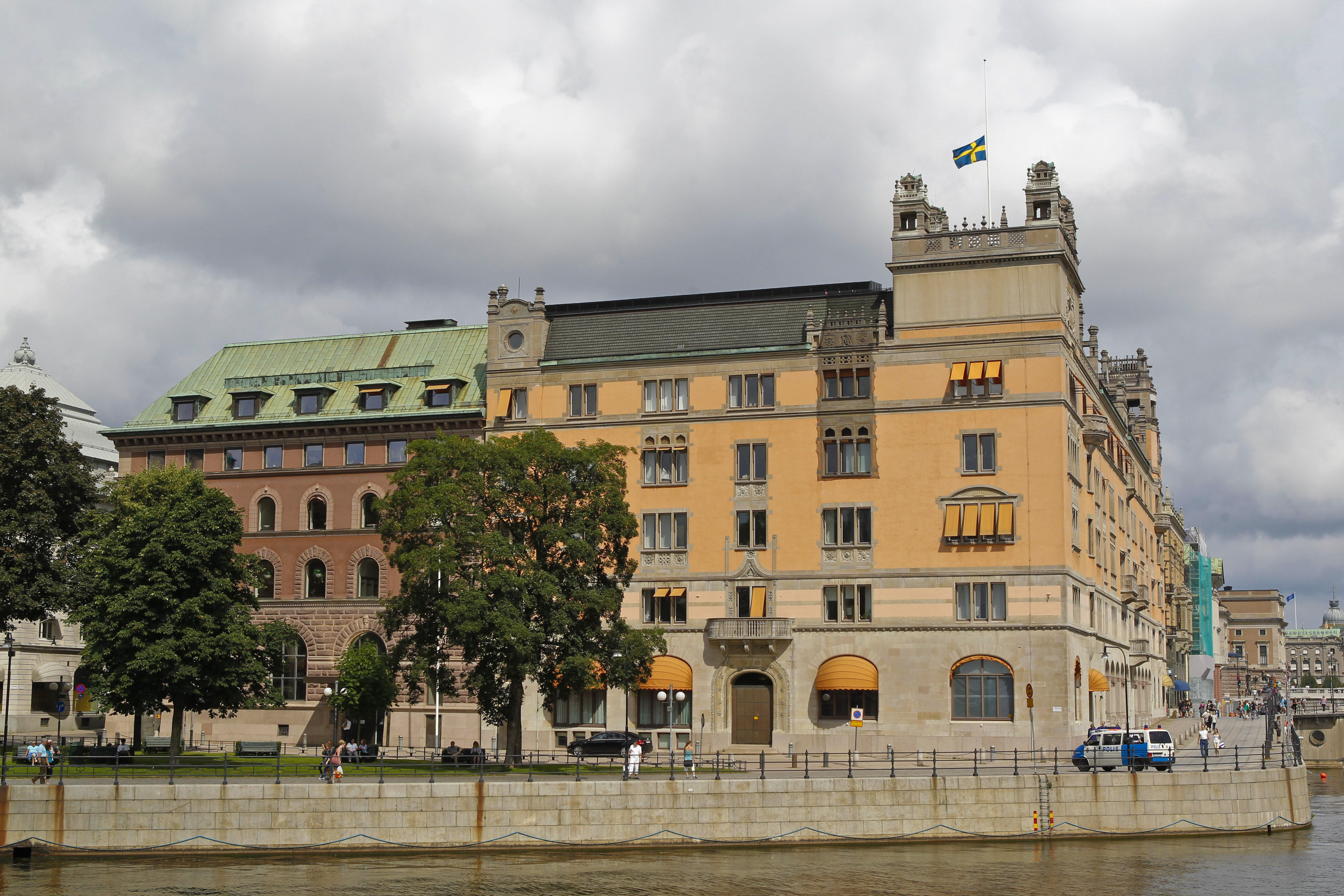 Rosenbad i centrala Stockholm.