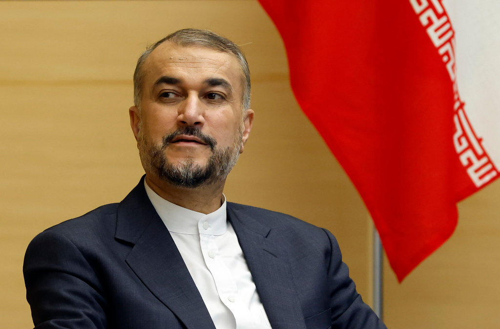 Irans utrikesminister Amir Abdollahian. Arkivbild.