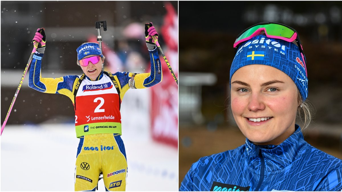 Skidskytten Tilda Johansson debuterade i världscupen 2021.