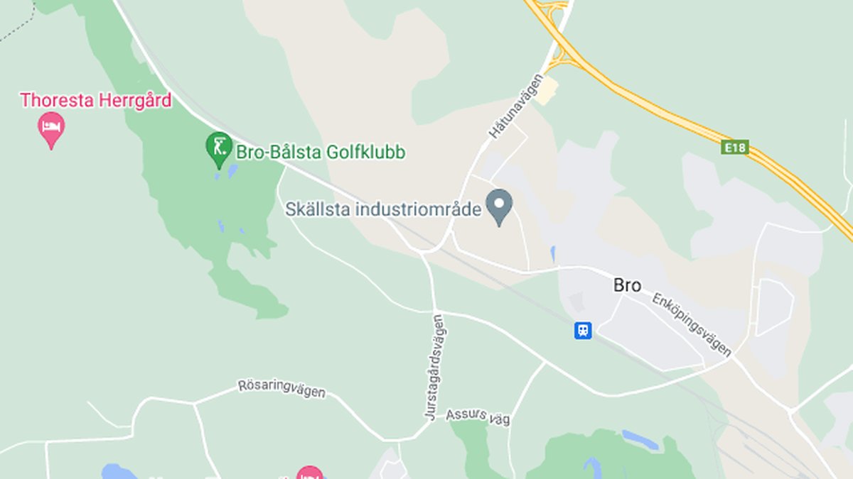 Google maps, Upplands-Bro