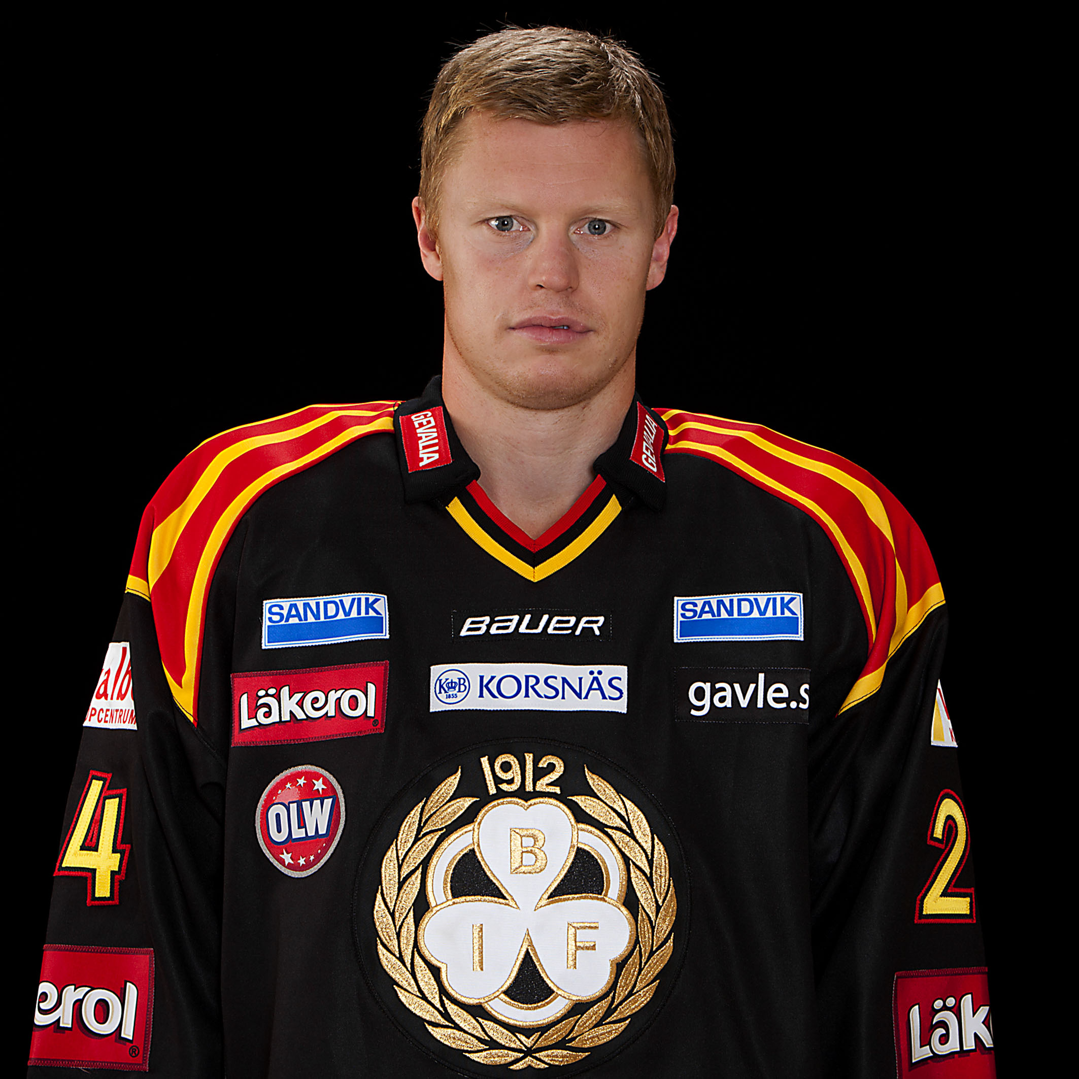 MADS HANSEN. Norrmannen belönades för alla sina år i Brynäs-tröjan med ett guld.