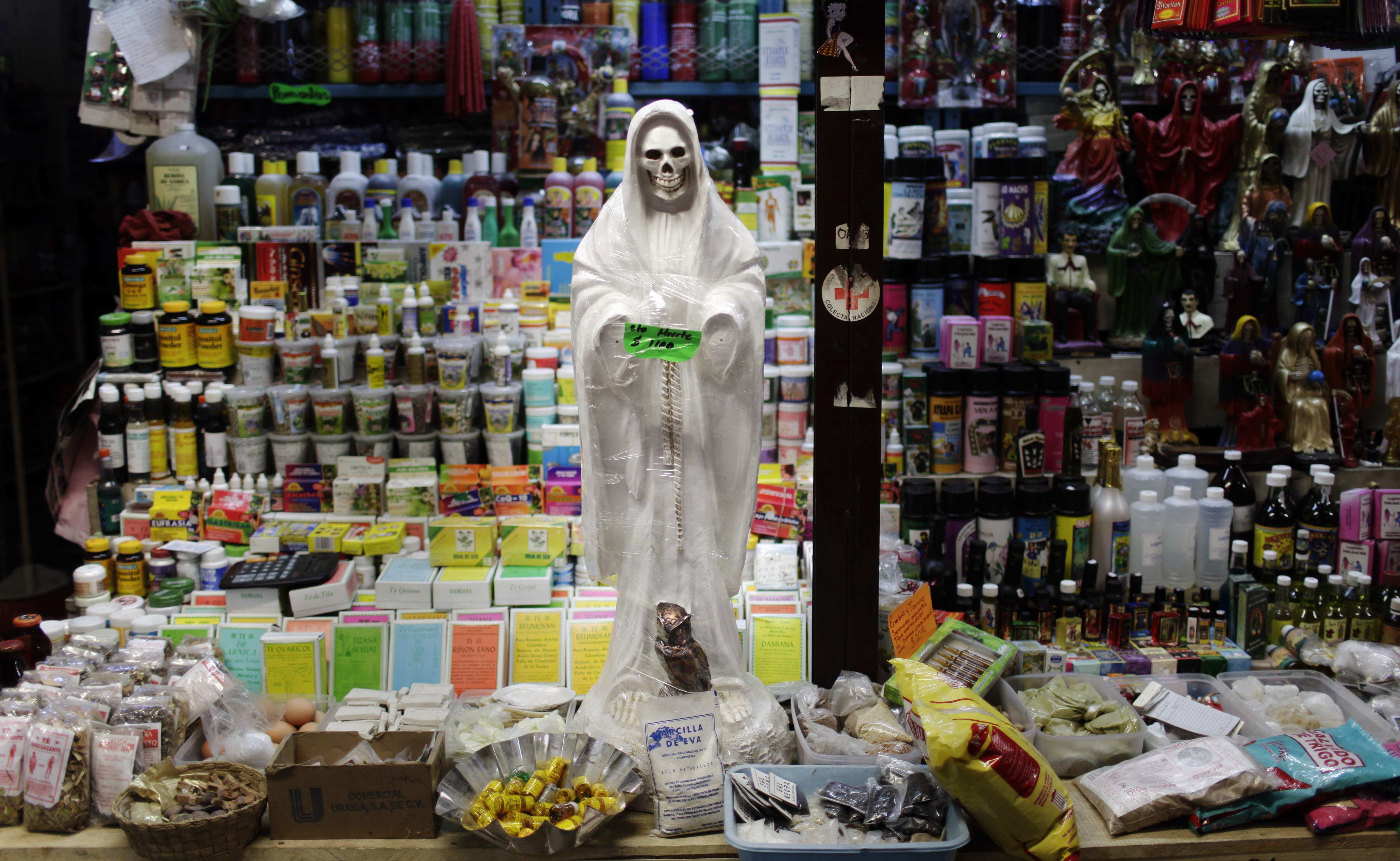 La Santa Muerte har fördömts av katolska kyrkan