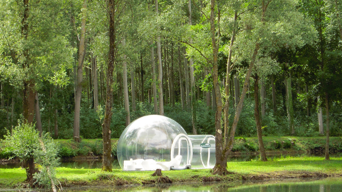 Vill man vara i sin egen lilla bubbla passar Bubble Tree i Frankrike perfekt.