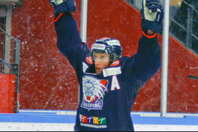 Mikael Håkanson gjorde 1-0 i Linköpings 3-2-seger mot Djurgården.