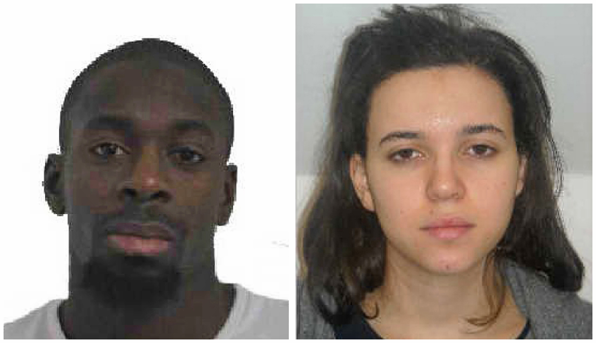Under fredagen släppte polisen bilder på två terrormisstänkta som höll gisslan i en judisk kosher-butik i östra Paris. Under fredagen släppte polisen bilder på två terrormisstänkta som höll gisslan i en judisk kosher-butik i östra Paris.