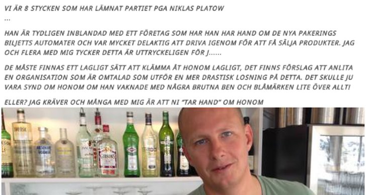 Nicklas Platow, Hot, Blekinge, Karlskrona, Moderaterna, Politik, Organisation, Mejl