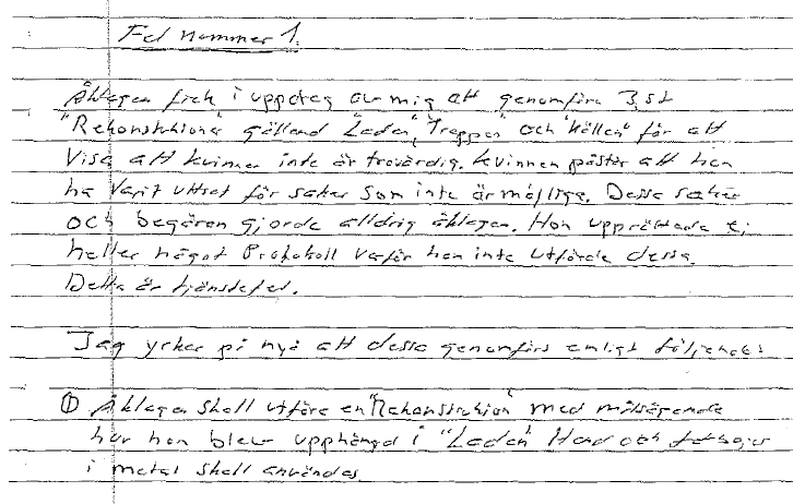 Ett utdrag ur Sextorpsmannens brev till JO.