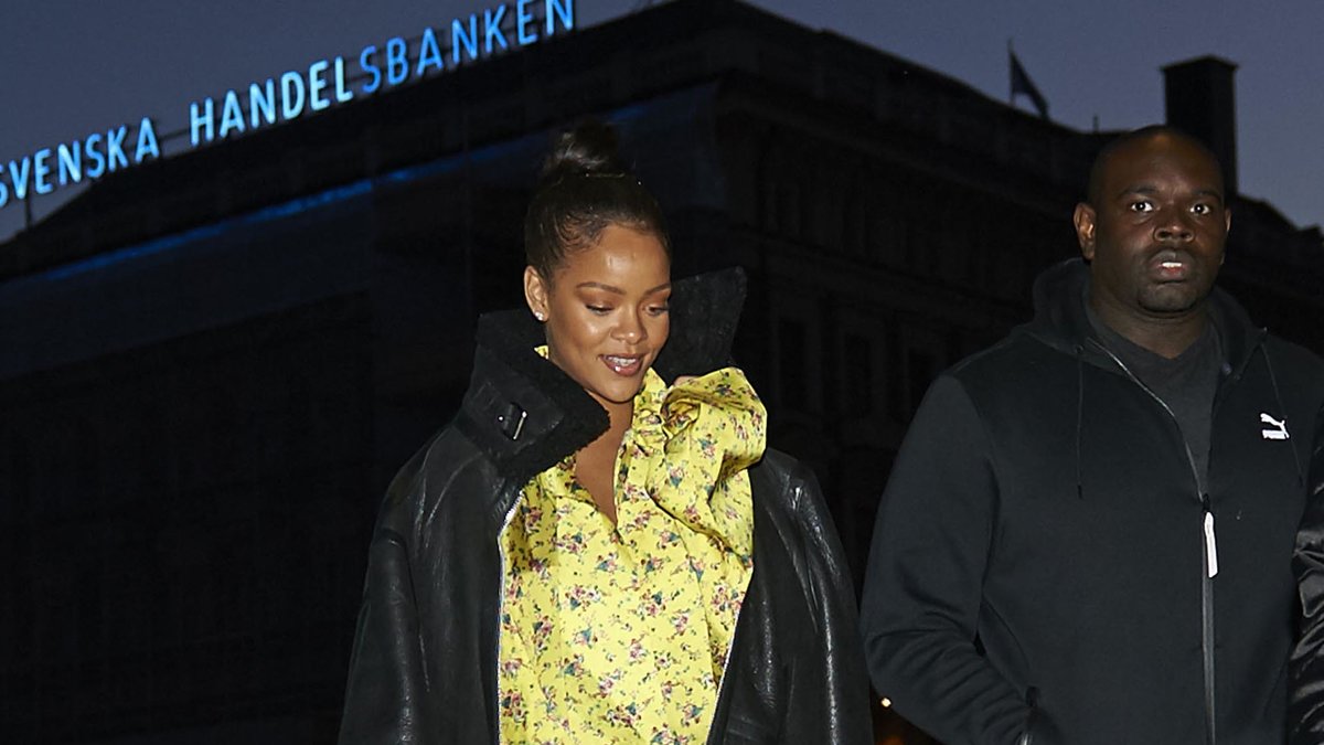 I måndags uppträdde Rihanna i Stockholm. 