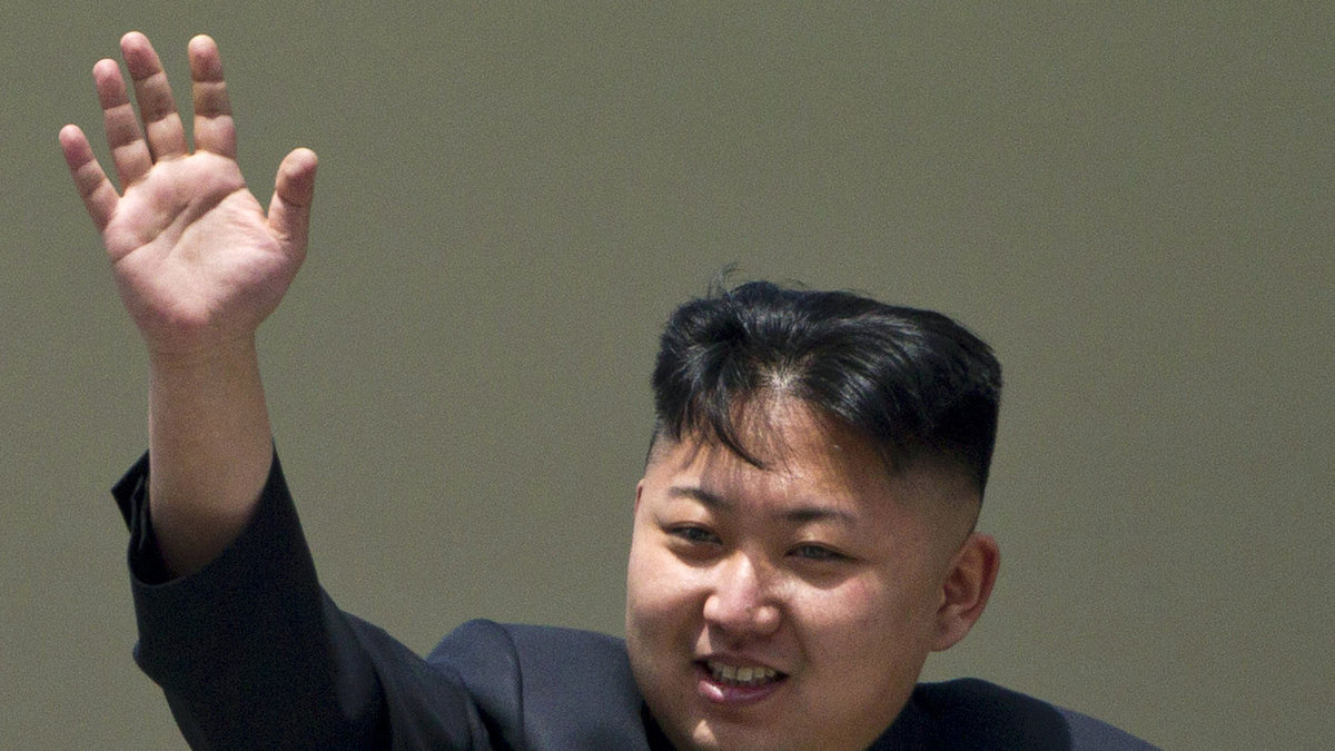 Jo! Det blev "den store ledaren" Kim Jong-un – dra på trissor.