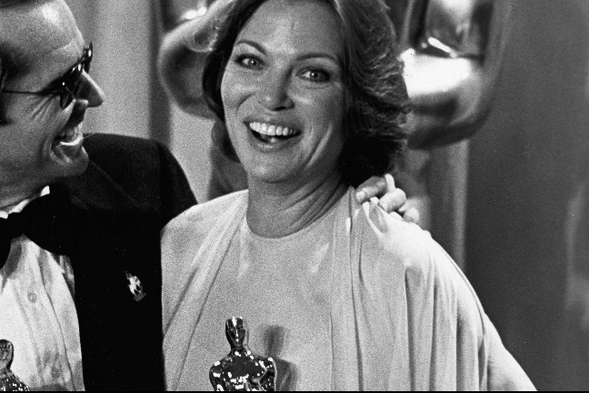 1976. Louise Fletcher i rollen som Nurse Mildred Ratched i One Flew Over the Cuckoo's Nest. 