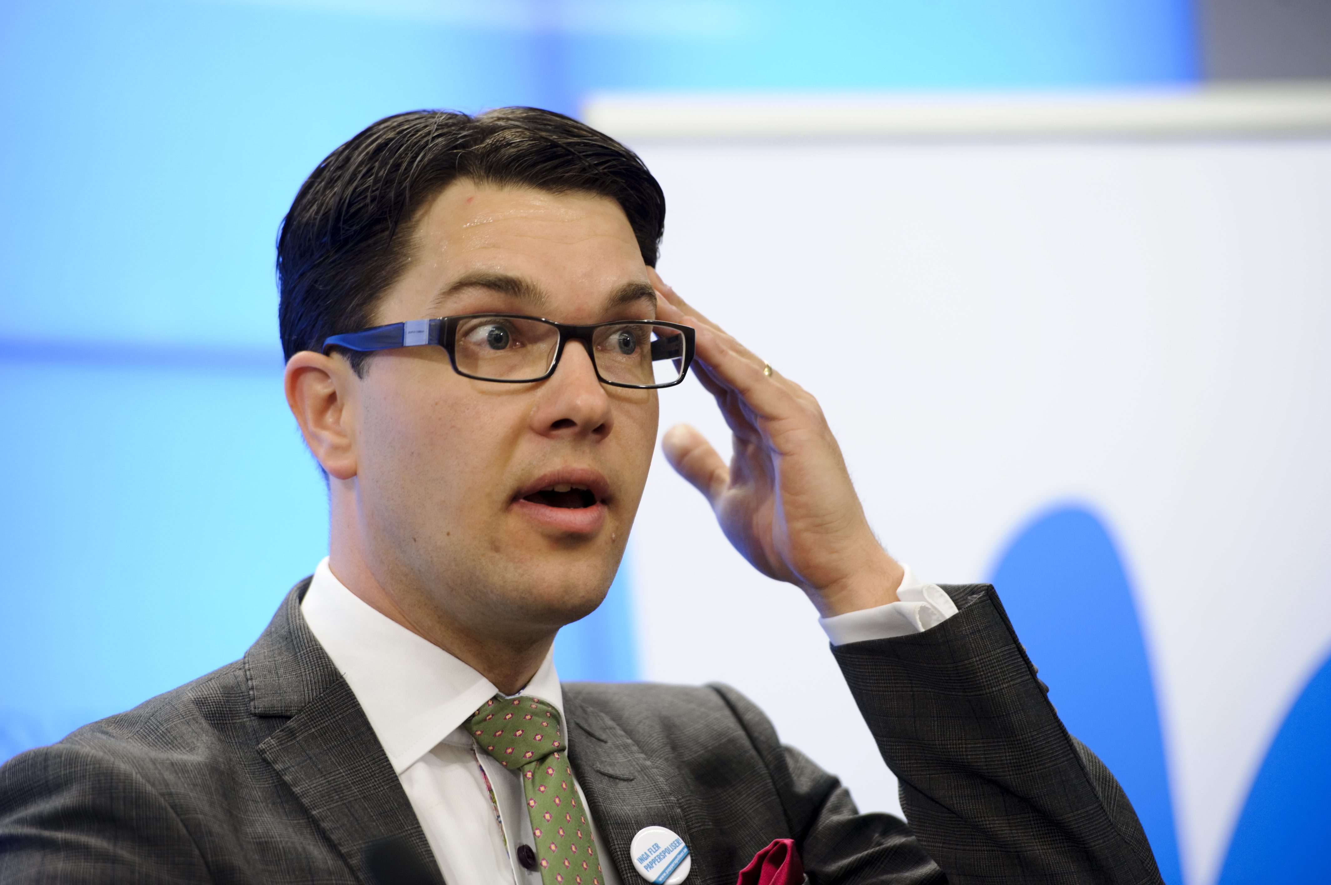 13. Jimmie Åkesson, partiledare Sverigedemokraterna. Betyg: 3,5. 13. Jimmie Åkesson, partiledare Sverigedemokraterna. Betyg: 3,5.