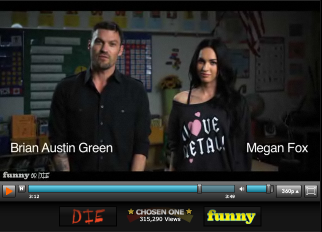 Brian Austin Green och Megan Fox gillar inte nedskärningarna i skolorna.